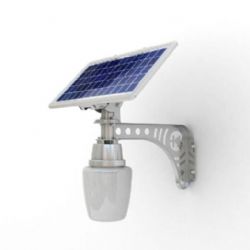 All in one style 5W Courtyard Solar Light with 15W solar panel 