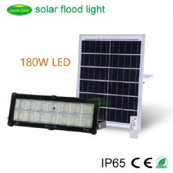 New style portable remote control 180W solar flood light/lamp for yard lighting
