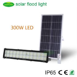 New wall-mounted style 300W solar flood light/lamp with led light for billboard lighting